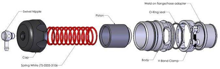 Turbosmart Blow Off Vee Port Pro 38mm