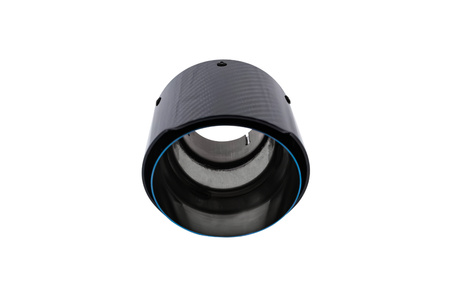 Exhaust Tip 114mm enter 76mm Carbon Gloss
