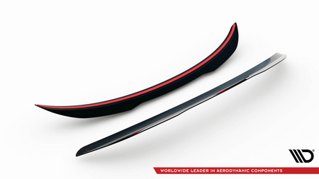 Spoiler Cap Renault Megane III RS Trophy RS Cup Gloss Black