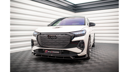 Splitter Audi Q4 e-tron Front v.2 Gloss Black