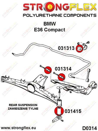 Full suspension bush kit