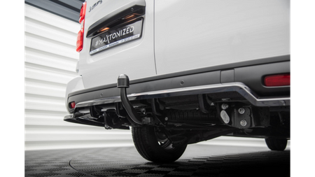 Splitter Citroen Jumpy III Tył Środkowy z Dyfuzorem