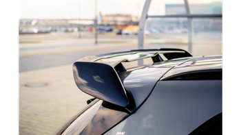 Spoiler Cap Mercedes-Benz GLA 45 AMG SUV (X156) Gloss Black