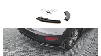 Splitter Mazda CX-3 Rear Side Gloss Black