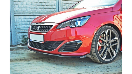 Splitter Peugeot 308 II GTI Front v.1 Gloss Black