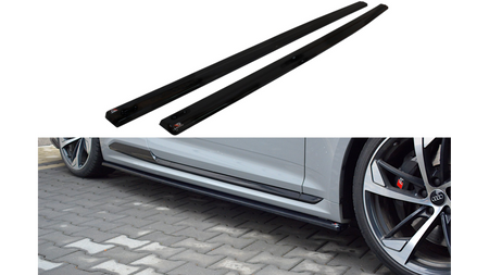 Diffuser Audi RS5 F5 Side Skirts Gloss Black
