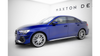 Side Skirts Audi A3 S-Line S3 8Y Facelift Street Pro Black + Gloss Flaps