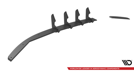 Diffuser Jaguar XF R-Sport II Rear Street Pro Black