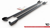 Diffuser Volkswagen Arteon R-Line Side Skirts Racing Black + Gloss Flaps
