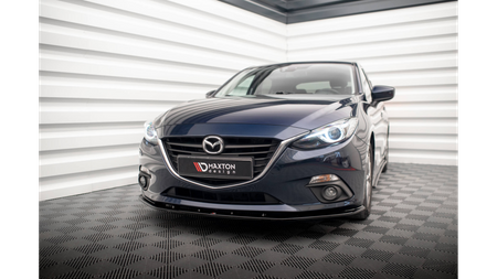 Splitter Mazda 3 III Front Gloss Black