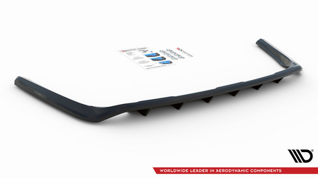 Splitter Toyota RAV4 V Tył Środkowy z Dyfuzorem Gloss Black