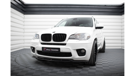 Splitter BMW X5 E70 Facelift M-Pack Front Gloss Black