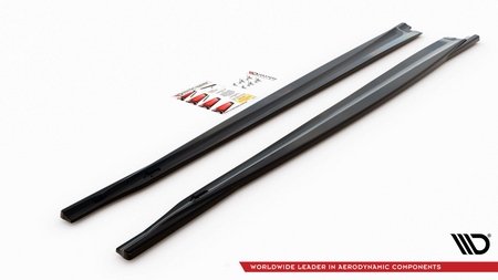 Diffuser BMW X5 F85 M-Pack Side Skirts v.1 Gloss Black