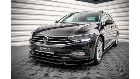 Splitter Volkswagen Passat B8 Facelift przód v.2 Gloss Black