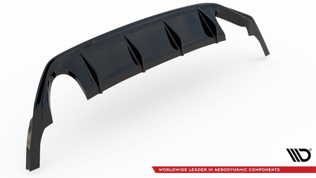 Diffuser Ford Focus IV ST Rear Valance v.3 Gloss Black