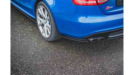 Splitter Audi A4 B8 S-Line Tył Boczne Gloss Black