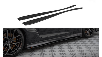 Diffuser Nissan GTR R35 Facelift Side Skirts Street Pro Black-Red