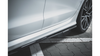 Diffuser Audi RS6 C7 Side Skirts v.2 Gloss Black