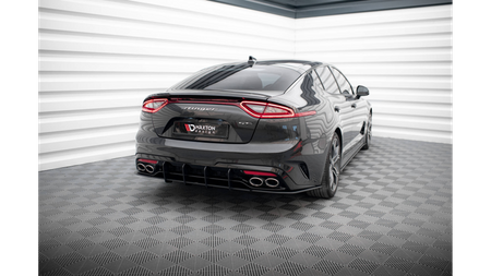 Splitter Kia Stinger I GT GT-Line Rear Side Street Pro Black