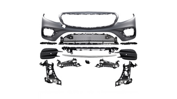 Bumper Mercedes-Benz E W213 S213 w o AMG E63 Front Grill