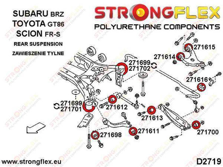 Full suspension bush kit