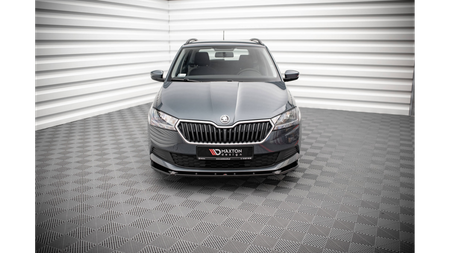 Splitter Skoda Fabia III Facelift przód Gloss Black