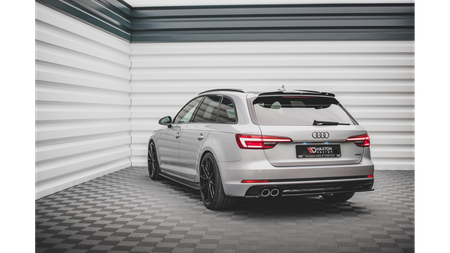 Spoiler Cap Audi A4 B9 Avant v.2 Gloss Black