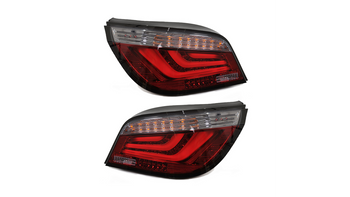 Lampy BMW 5 E60 Facelift Tył LED Red-Smoke