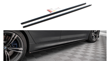 Diffuser BMW 5 F90 M-Pack Side Skirts Gloss Black