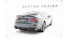 Dyfuzor Audi A5 F5 Facelift Tył Street Pro Red + Gloss Flaps