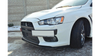 Splitter Mitsubishi Lancer Evo X przód v.2 Gloss Black