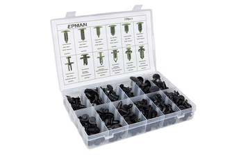 Pins Clamps Set 240 pcs