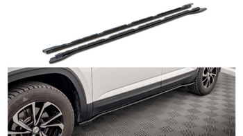 Diffuser Volkswagen Atlas Cross Sport Side Skirts Gloss Black