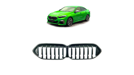 Grill BMW 2 F44 pojedyncze żeberka Gloss Black