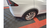 Splitter Tesla Model X Tył Boczne v.1 Gloss Black