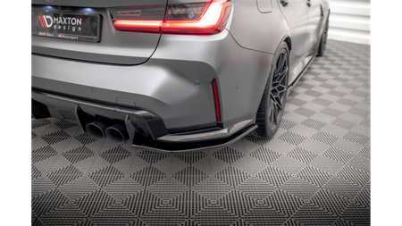 Splitter BMW 3 G80 M-Pack Rear Side v.2 Gloss Black