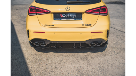 Splittery Tylne Boczne Mercedes-AMG A 45 S Aero Pack W177 Gloss Black