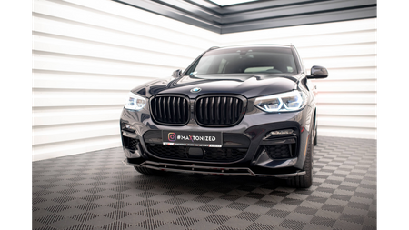 Splitter BMW X3 G01 M-Pack Front v.1 Gloss Black