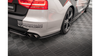 Splitter Audi S8 D4 Rear Side Gloss Black