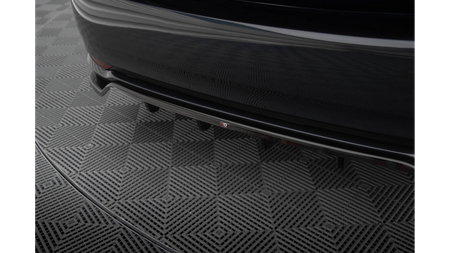 Splitter Toyota Avensis III Facelift Tył Środkowy z Dyfuzorem