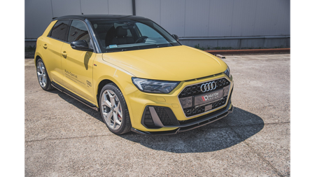 Splitter Audi A1 GB S-Line przód v.3 Gloss Black