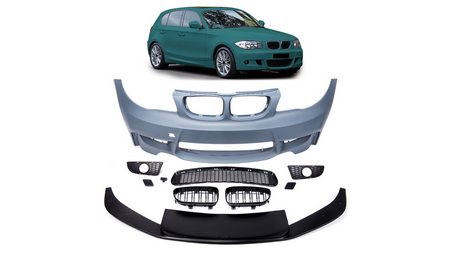 Bumper BMW 1 E81 E82 E87 E88 Front Spoiler