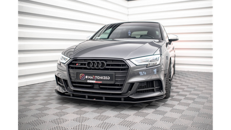 Splitter Audi A3 8V Facelift S-Line Front Pro Black