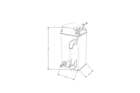 Oil catch tank CNR07