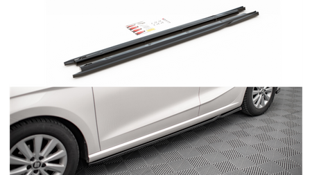 Diffuser Seat Ibiza FR Standard V Side Skirts v.2 Gloss Black