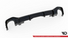Diffuser Audi RSQ8 4M Rear Valance Gloss Black
