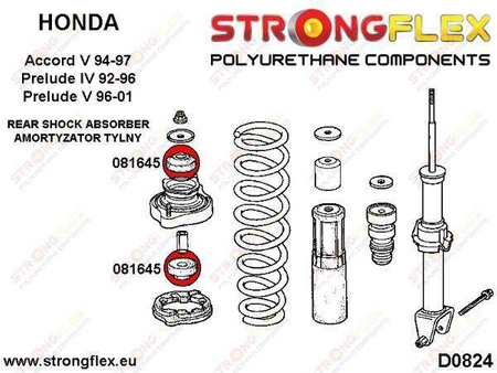 Rear shock absorber mount bush SPORT
