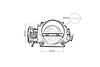 The throttle TurboWorks Mazda MX-5 94-97 Miata 1.8L BP-ZE 64mm