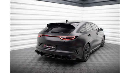 Splitter Kia ProCeed I GT Facelift Rear Side Street Pro Black