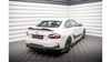 Splitter BMW 2 G42 M-Pack Rear Side v.2 + Flaps Gloss Black